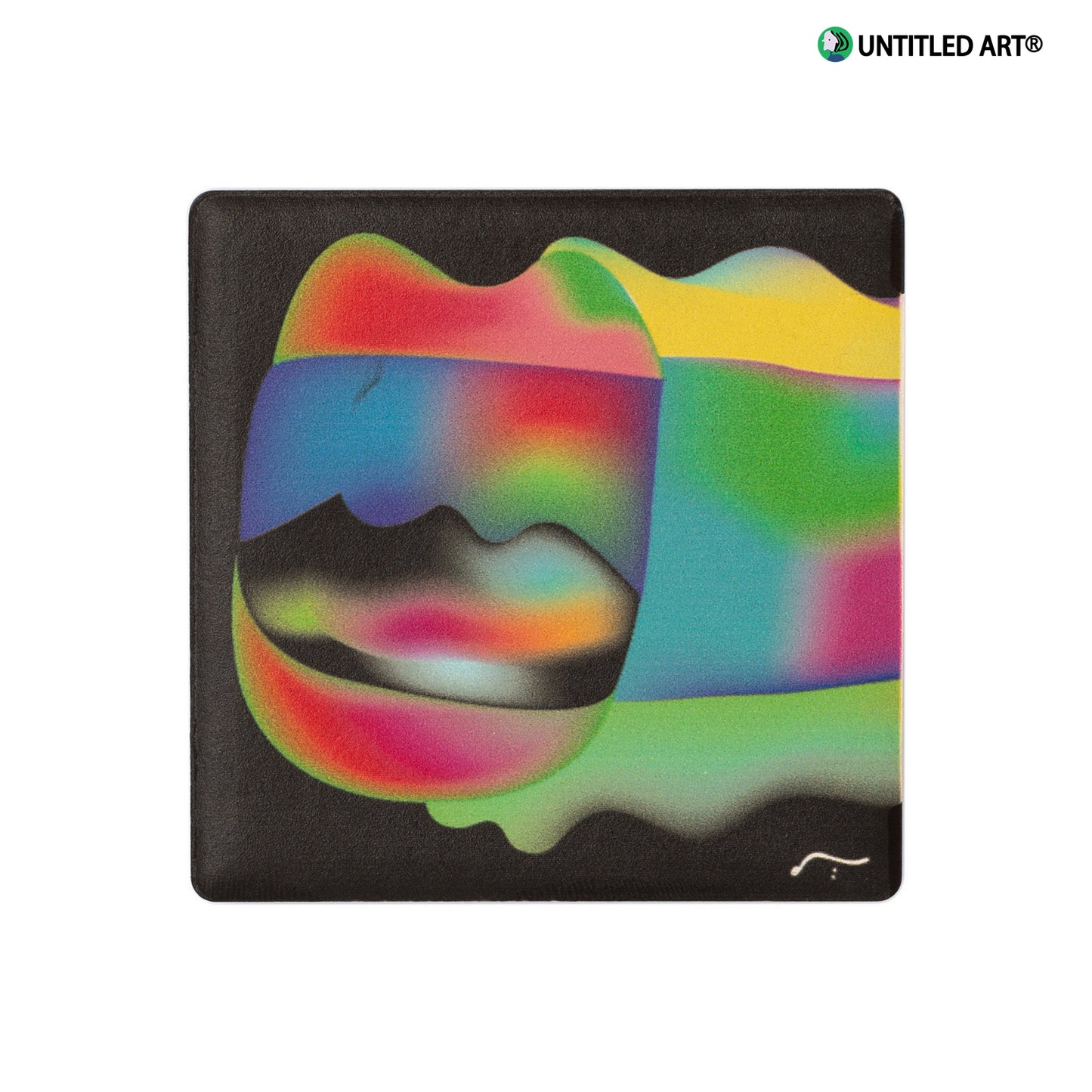 abstract painting ceramic Refrigerator/Fridge Magnet