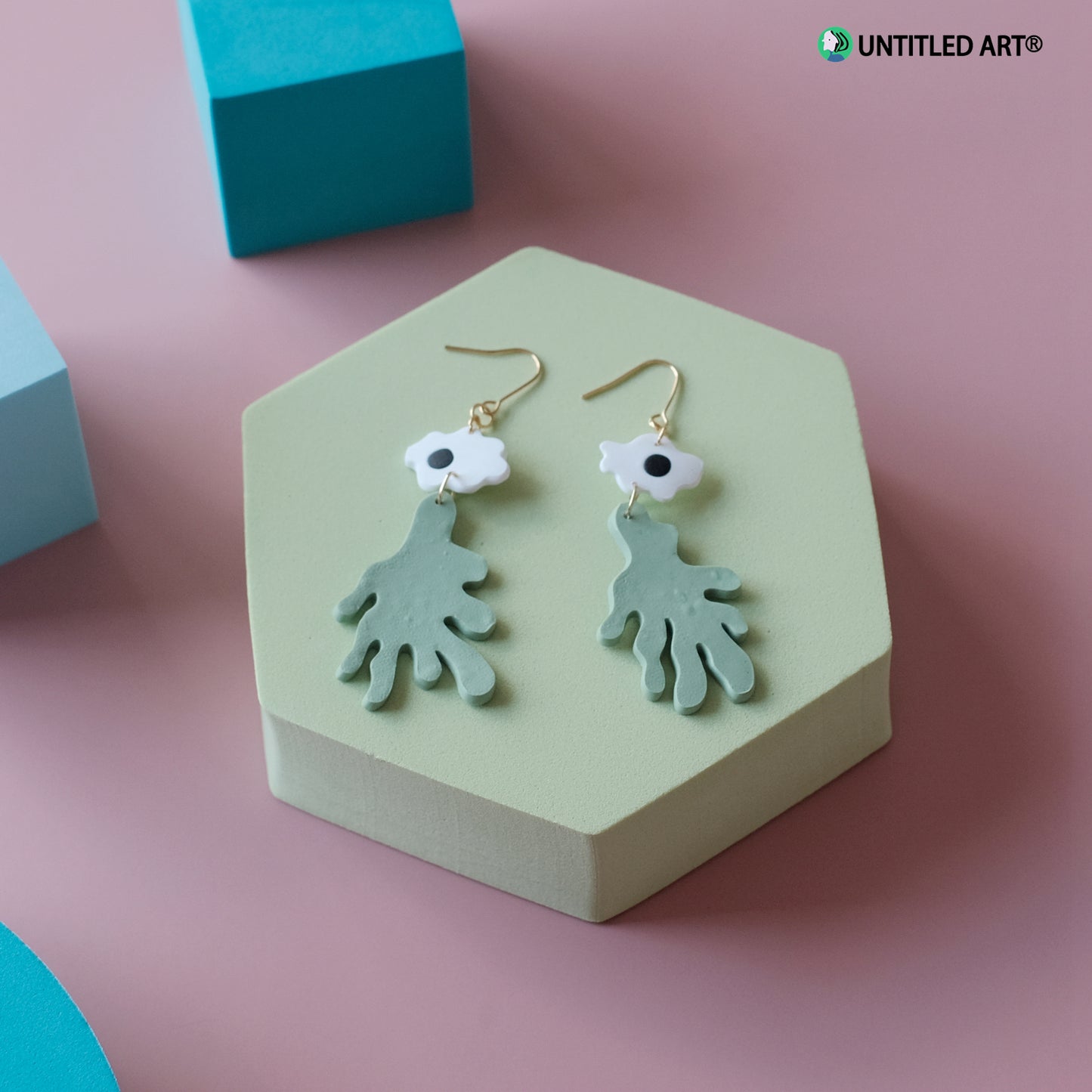 Savage growth earrings original design niche fashion ear clips high-end trendy cool earrings